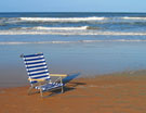 Blue Beach Chair